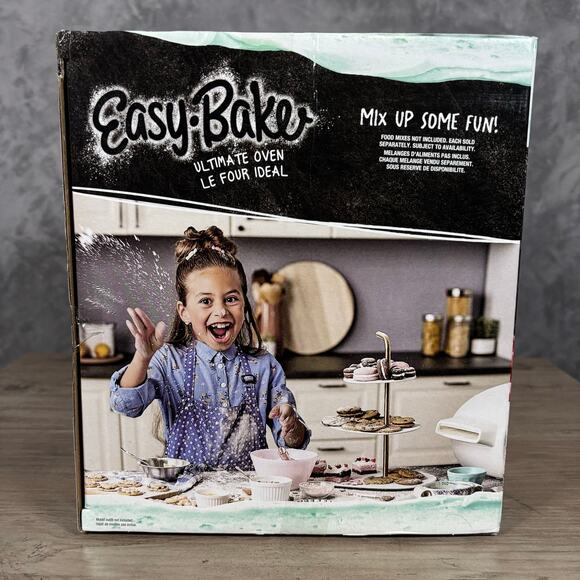 Easy-Bake Ultimate Oven White & Purple Pretzel Theme New in Box Ages 8+ - Picture 4 of 6